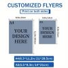 Picture of Customized Flyers – A4, A5, A6 | 157gsm Premium Paper | Double-Sided Color Printing